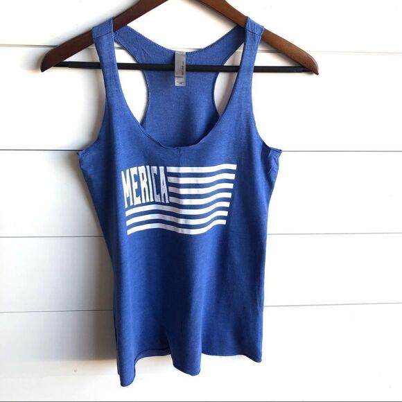 NEXT LEVEL Merica Tank Top Size XS - Picture 1 of 5